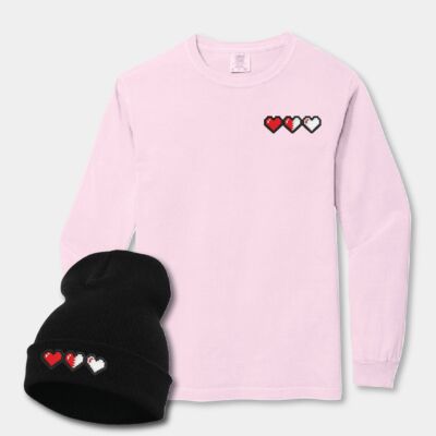 Los Corazonez Long Sleeve Shirt Beanie Bundle Thumbnail